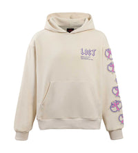 Lost Intricacy Mitt Hoodie Cream/Pink