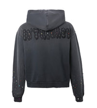Lost Intricacy Patch Zip Up Hoodie Black
