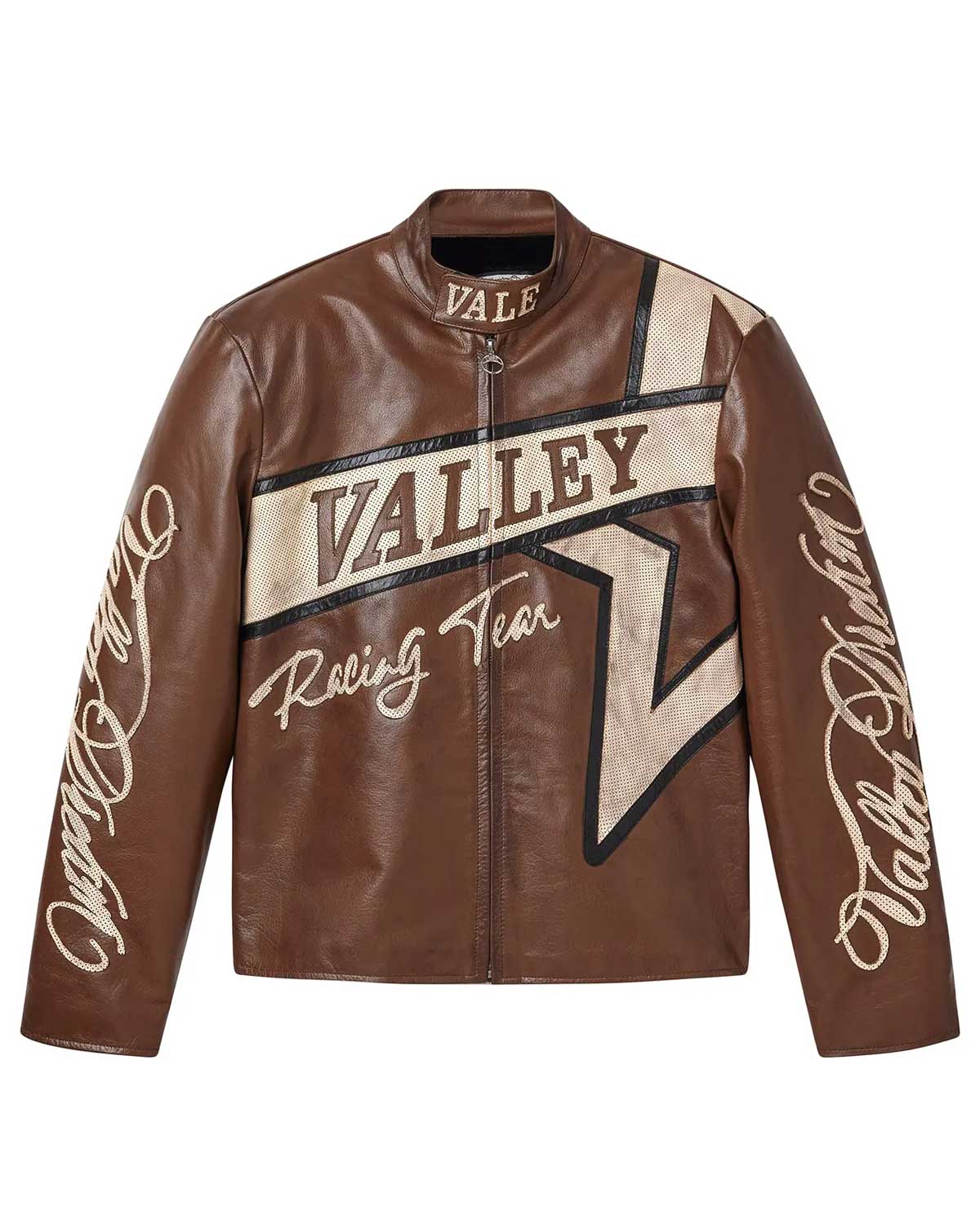 Vale Forever Machiatio Motocroxxx Leather Jacket Brown – Restock AR