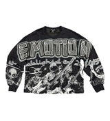 Mixed Emotions Astro L/S Tee Black