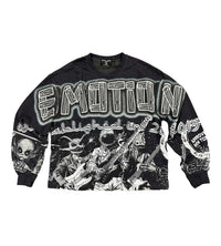 Mixed Emotions Astro L/S Tee Black