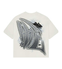 Mixed Emotion Jetski Rhinestone Tee Cream