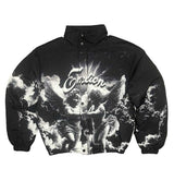 Mixed Emotions Cloud Puffer Jacket Black