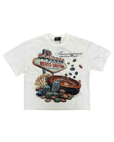 Mixed Emotions Lottery Tee White