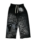 Mixed Emotions Striped Sweatpants Black