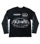 Murd333r MFM x Ultra Long Sleeve Black