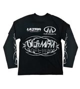 Murd333r MFM x Ultra Long Sleeve Black