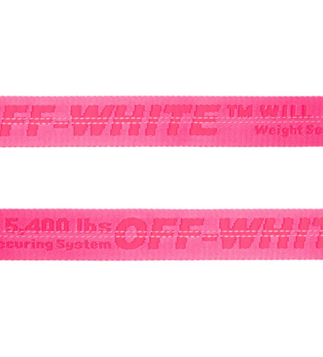 Off-White Classic Industrial Belt 20SS Pink