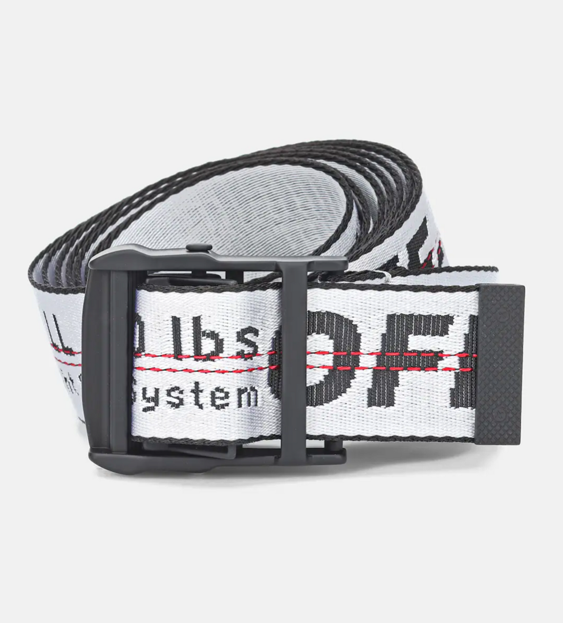 Off-White Classic Industrial Belt 20SS Silver