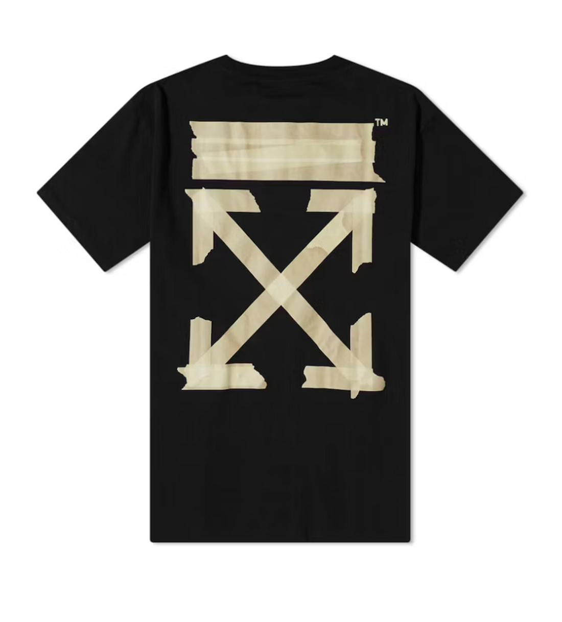 Off-White Duct Tape Tee Black