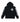 Product Image Of Pieces Hellraiser Hoodie Black Front