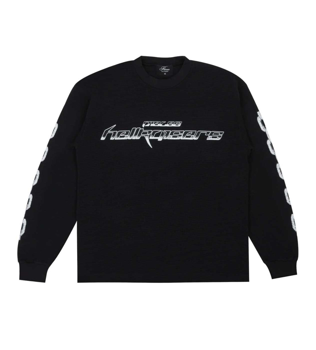 Pieces Hellraisers Thermal Long Sleeve Black Front