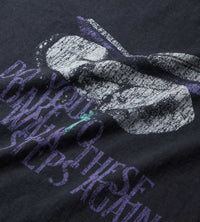 Pieces Nothing But Shadows Tee Vintage Black Close Back