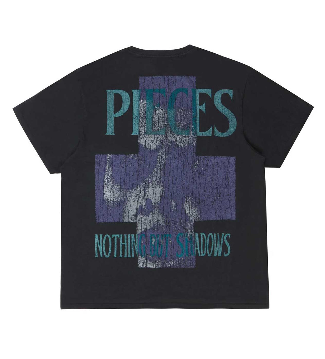 Pieces Nothing But Shadows Tee Vintage Black Back