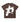 Product Image Of Pieces Star Flames Tee Chocolate Back View