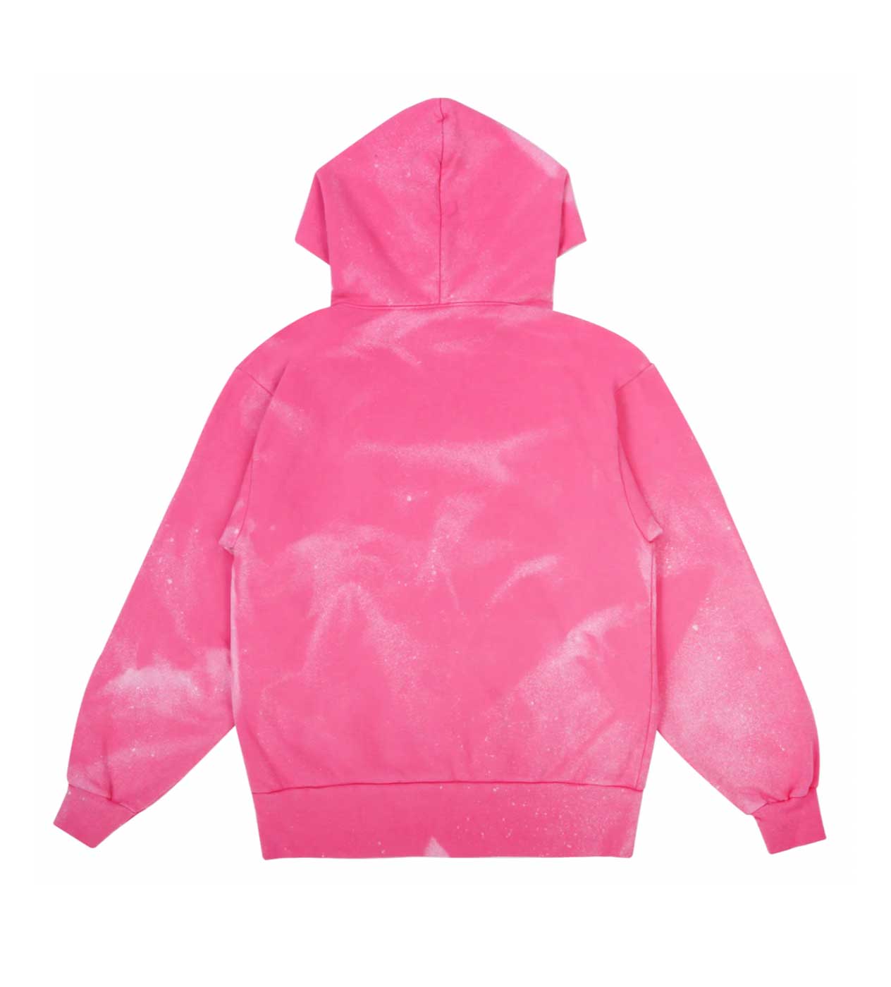 Product Image Of Pieces Sun Faded Zip Up Sweatshirt Midnight Pink Back View