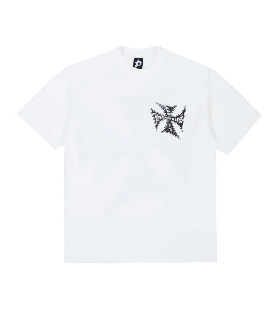 Product Image of Pieces Twisted Choppers Tee Off White back view