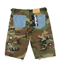 Project Capri Patch Camo Jorts
