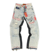 Project Capri Redrum Denim Pants Blue