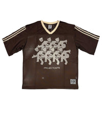 Project Capri Running Man Jersey Brown