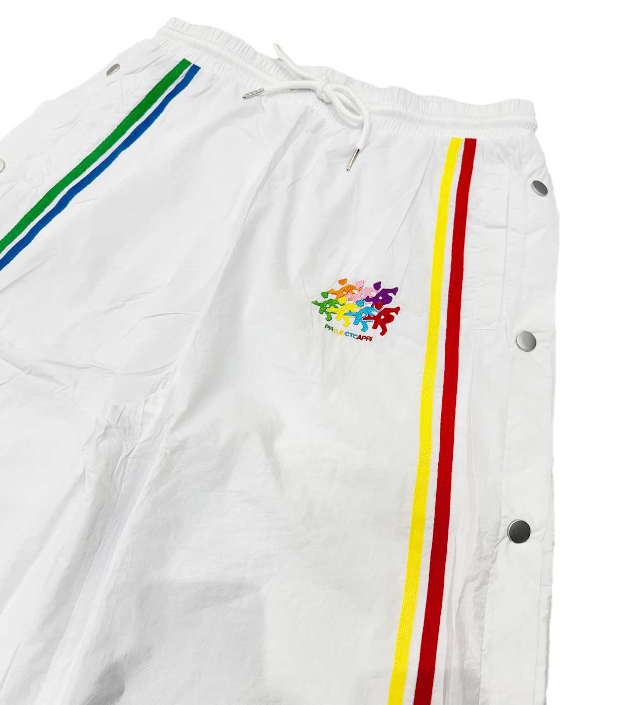 Project Capri Running Man Track Pants White