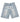Project Capri Triple Pocket Jorts Light Blue