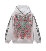Revenge 38 Ribcage Hoodie Cement