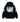 Product Image of Revenge Angel Arch Logo Hoodie Black Front View