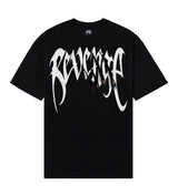 Revenge Arch Logo Claw Tee Black/White