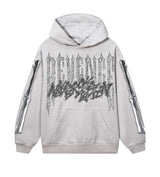 Revenge Chromed Out Hoodie Cement