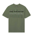 Revenge Closer To God Tee Army Green