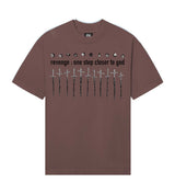 Revenge Closer To God Tee Chocolate Brown