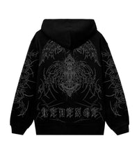 Revenge Cruciform Hoodie Black back