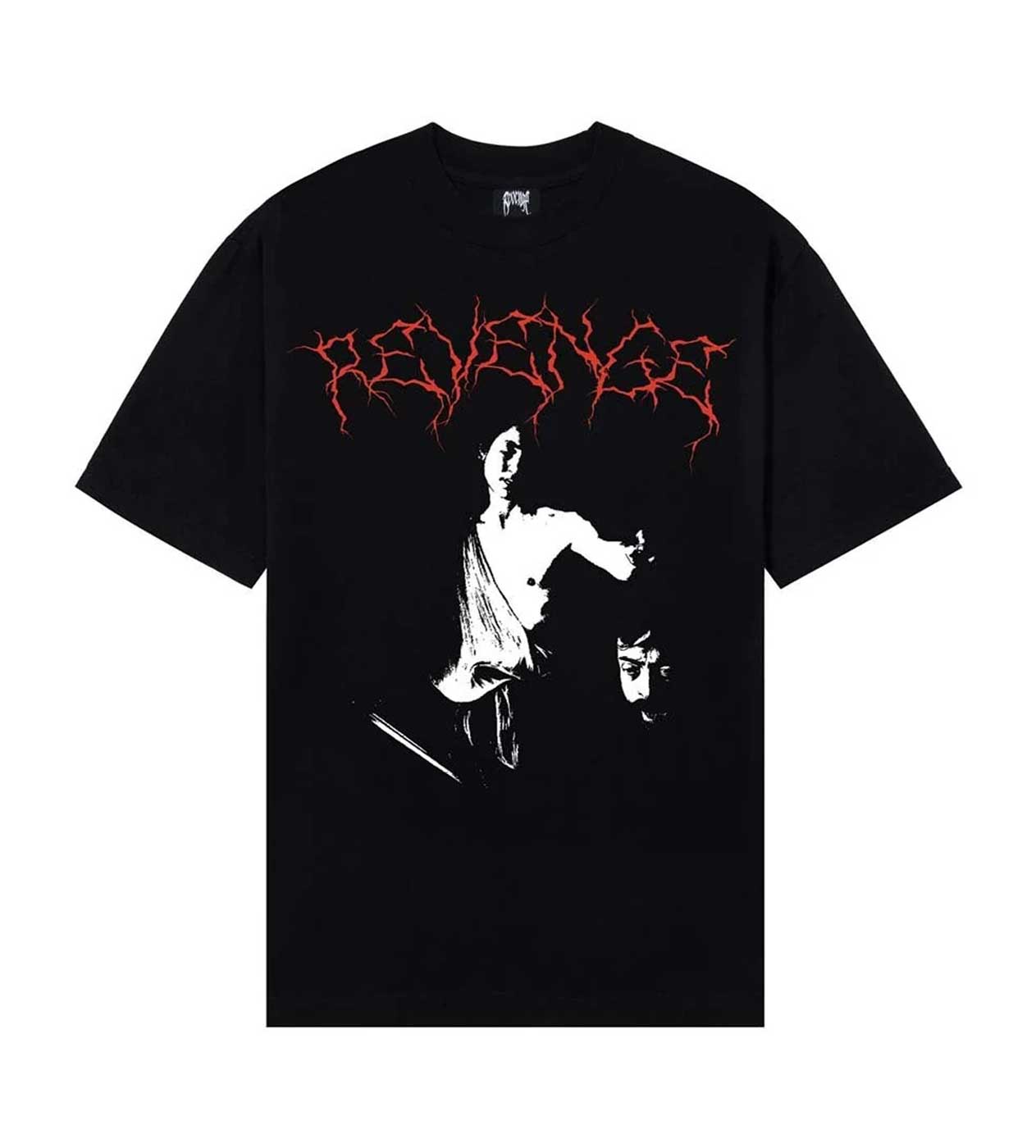 Revenge Nine Months Tee Black – Restock AR