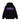 Revenge Purple Lightning Hoodie Black Front View