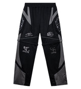 Revenge Racer Patch Convertible Pant Black/Black