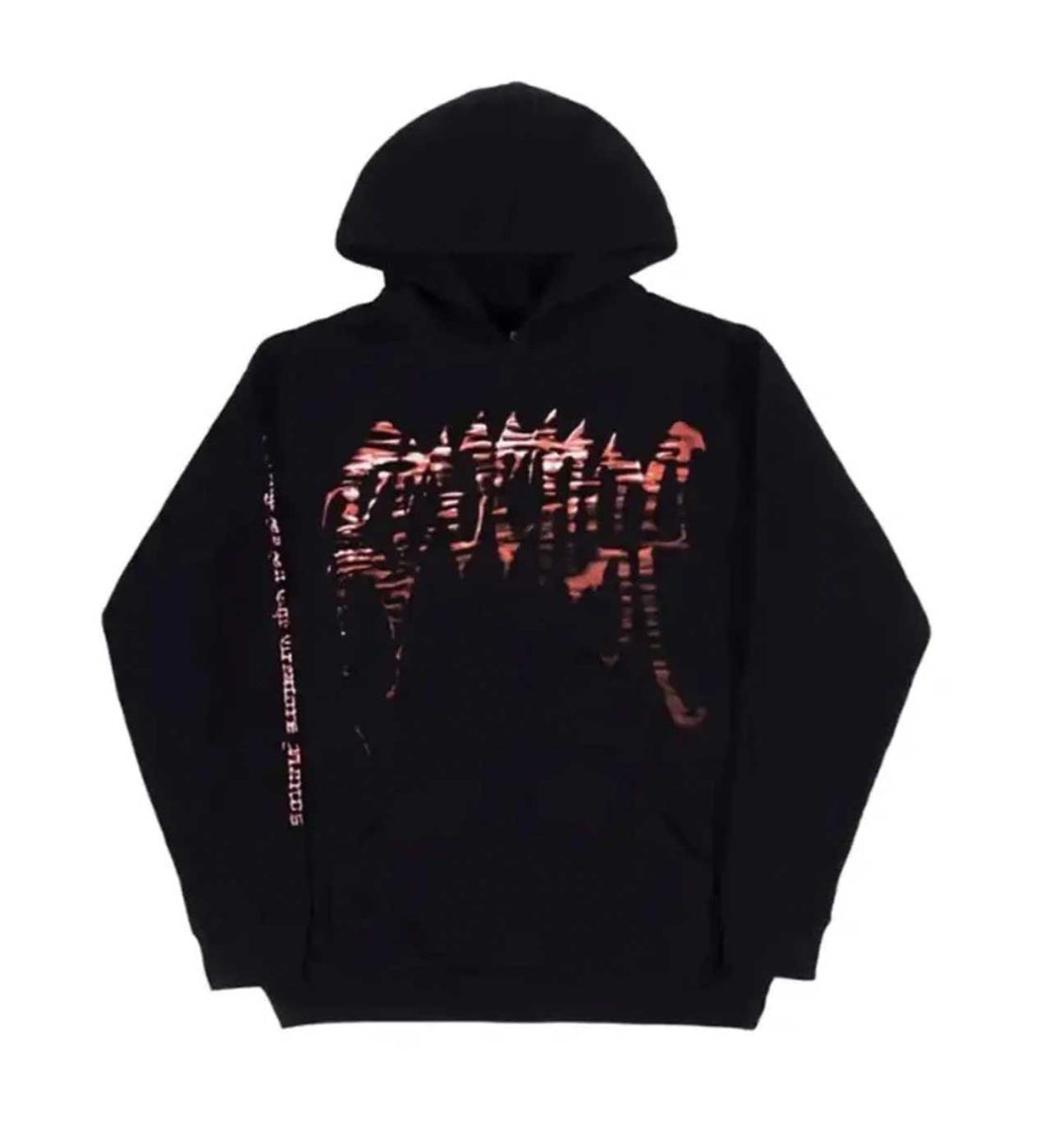 Product Image of Revenge Red Moonlight Hoodie Black Front View