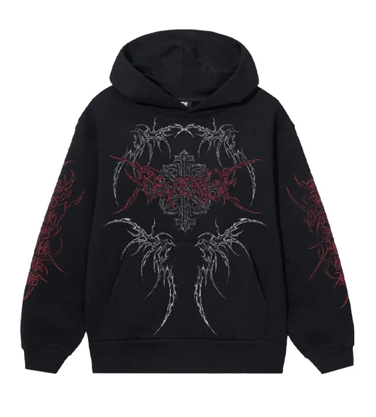 Revenge Rolling Loud Temple Hoodie Black – Restock AR