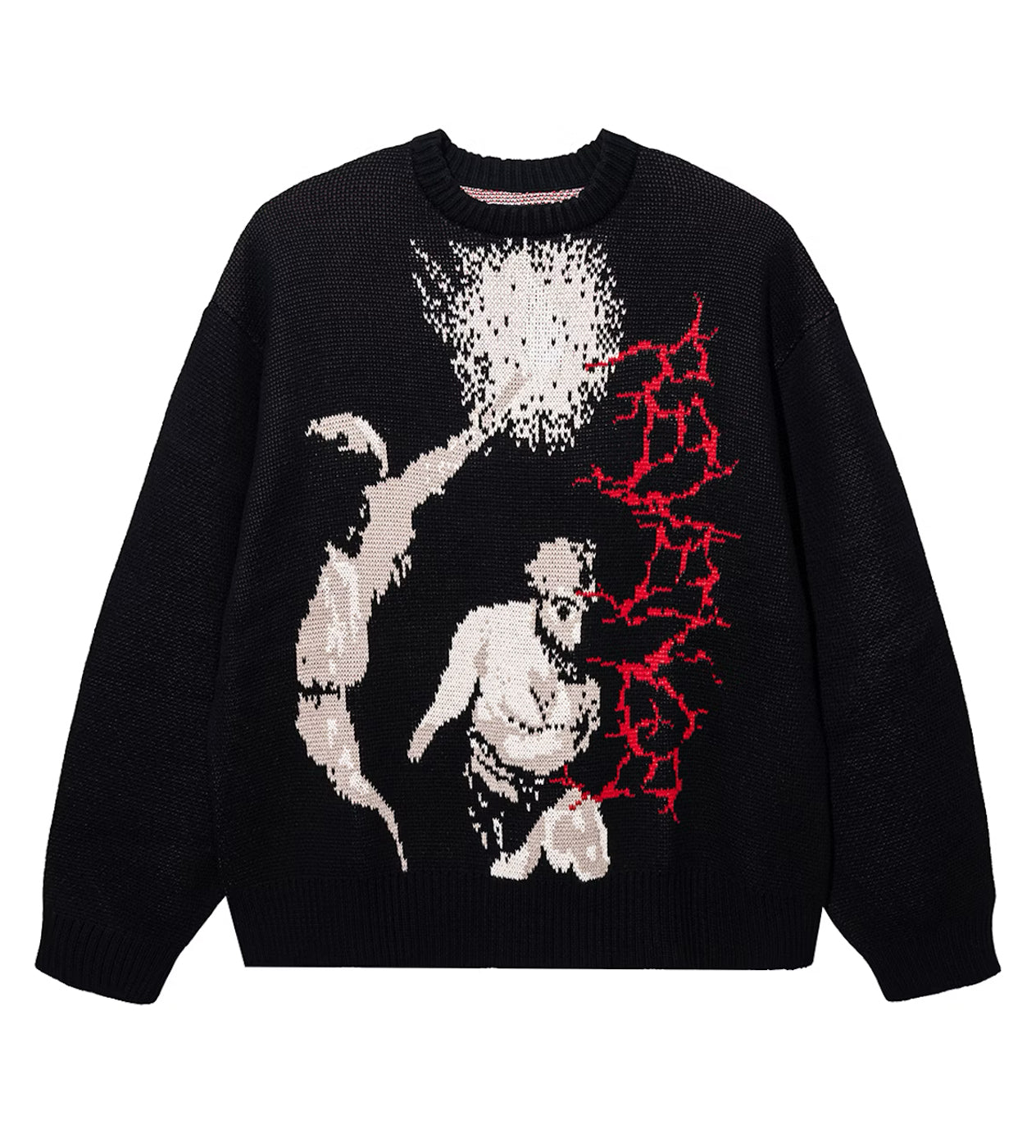 Revenge St. John Knit Sweater Black – Restock AR