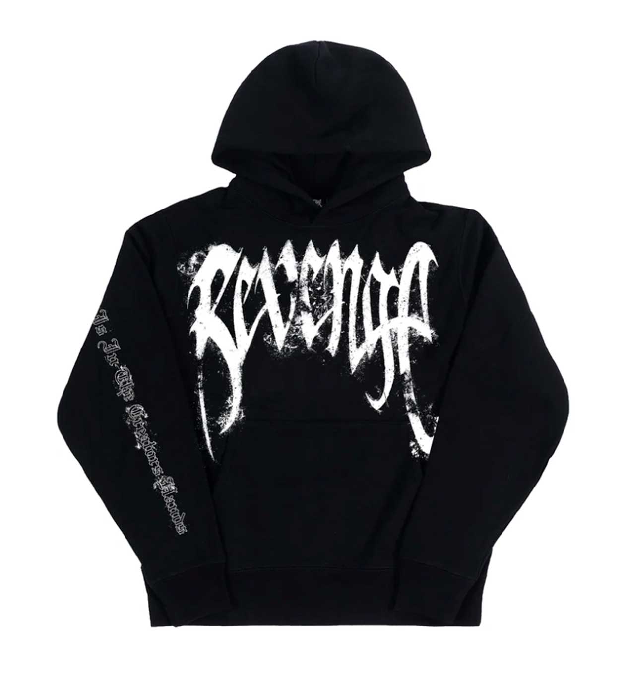 Revenge St. Michaels Hoodie Black Front View