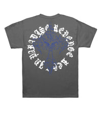Revenge Web Cross Tee Vintage Black Back View
