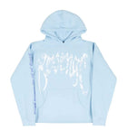 Revenge x Juice Wrld Collage Hoodie Light Blue