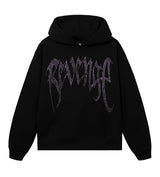 Revenge x Xxx Tentacion Heartbreak Bejeweled Hoodie Black/Purple