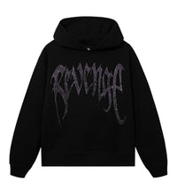 Revenge x Xxx Tentacion Heartbreak Bejeweled Hoodie Black/Purple