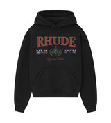 Rhude Bay of Angels Yacht Hoodie Black