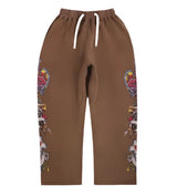 Righteous Risen King Sweatpants Brown