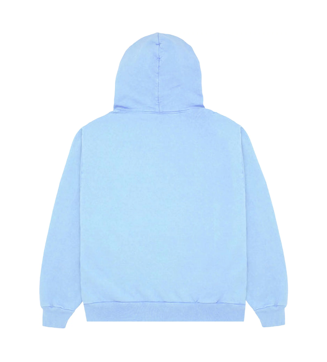 Product Image Of Sp5der Hoodie Light Blue Back View