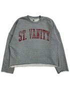 Saint Vanity Badgers Crewneck Grey