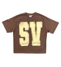 Saint Vanity Logo Tee Brown
