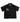 Saint Vanity Nylon Button Zip Up Tee Black front